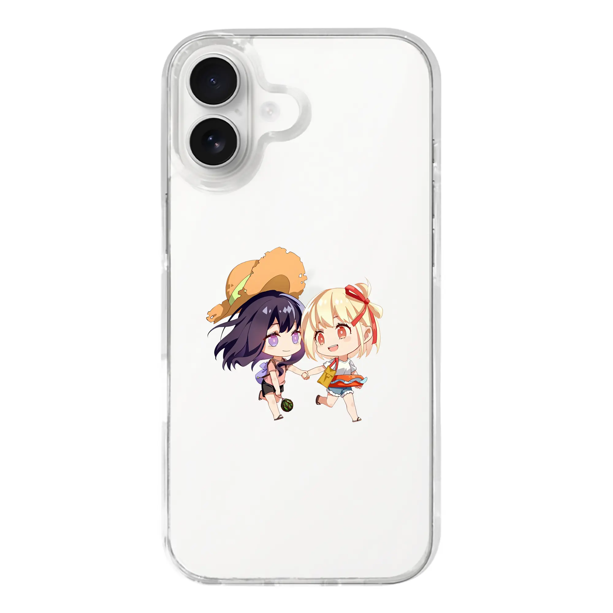 リコリス・リコイル グッズ,錦木千束 - iPhone 17シリーズ 透明スマホケース – 薄型・耐衝撃・精密フィット保護カバー